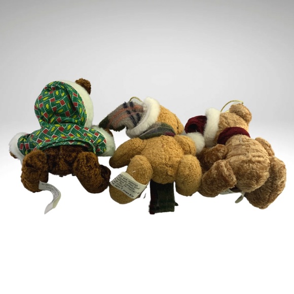 Hugfun Plush Stuffed Animal Ornaments Christmas Lot of 9 Bears Penguin Santa 6” - Picture 11 of 11